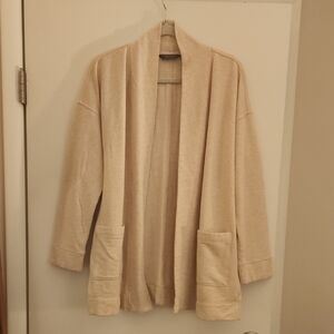 Vineyard Vines Cream Open-Front Women's Cardigan